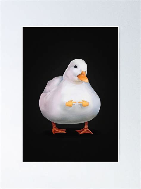 "Cute Duck Meme" Poster for Sale by Mashz | Redbubble