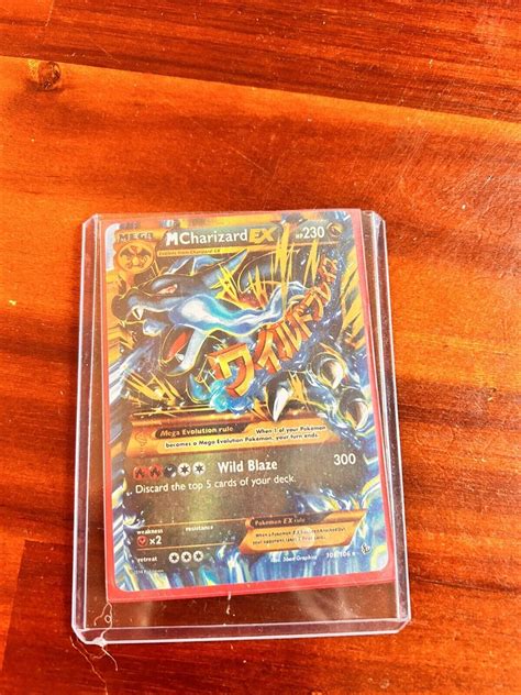 Pokémon TCG Mega Charizard EX Flashfire 108 106 Holo Secret Rare eBay