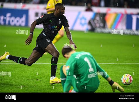 MOENCHENGLADBACH GERMANY NOVEMBER 11 2022 Marcus Thuram The