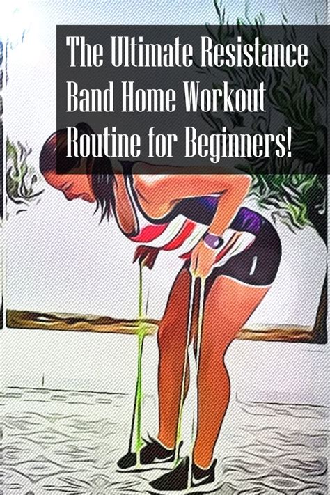 the ultimate resistance band home workout routine for beginners - cover ...