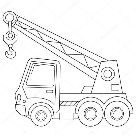 Grua Para Colorear Small Drawings Coloring Pages Colorful Pictures