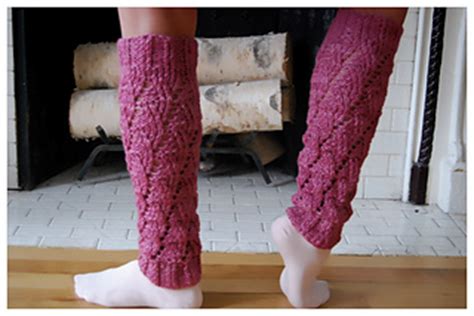 Ravelry: Knit Ballet Leg Warmers pattern by Dario Natarelli