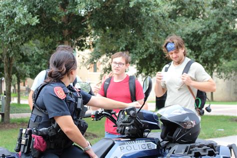 Coffee With The Cops Creates Camaraderie University Police Department