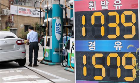 유류세 인하 연말까지 연장 가닥경유는 단계적 축소 검토 세계일보