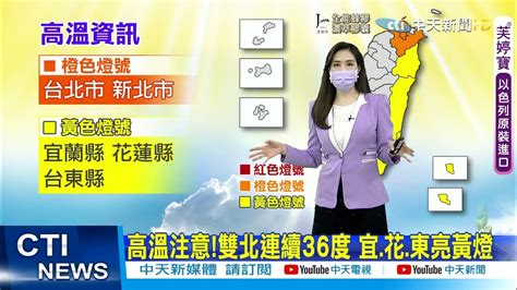 【每日必看】高溫注意 雙北連續36度 紫外線易達過量或危險級 外出注意防曬 Ctinews 20210703 Youtube