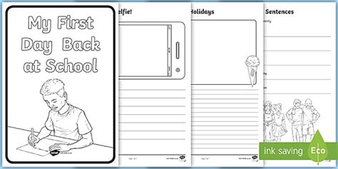 Back To School Booklet Hecho Por Educadores Twinkl