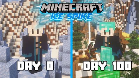 Hari Di Minecraft Tapi Ice Spike Only Youtube