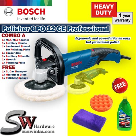 Bosch Polisher Gpo Ce Professional Gpo Ce Gpo Ce F O C X Car