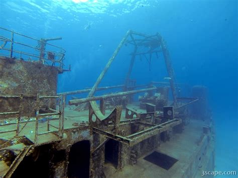 Diving the USS Kittiwake Photograph by Adam Romanowicz