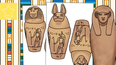 Teacher S Pet Ancient Egypt The Afterlife Canopic Jar Pencil Pot