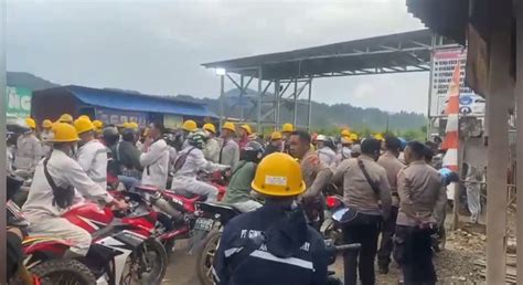 Polisi Sebut Situasi Kondusif Usai Bentrokan TKA TKI PT GNI Mulai