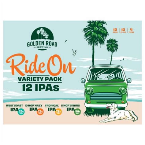 Golden Road Brewing Ipa Variety Pack 12 Pk 12 Fl Oz Kroger