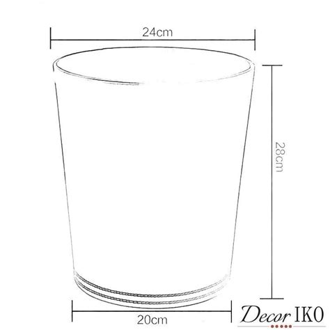 Мусорное ведро LBS-10 из кожи, черное купить в интернет-магазине Decoriko