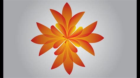 Sahadat Razib Flower Design Adobe Illustrator Tutorial Youtube