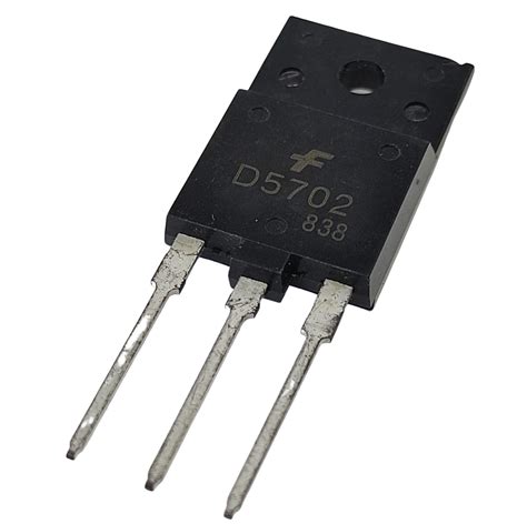 Transistor BJT NPN D 1500V 6A TO 220 KSD5702 D5702 BJT