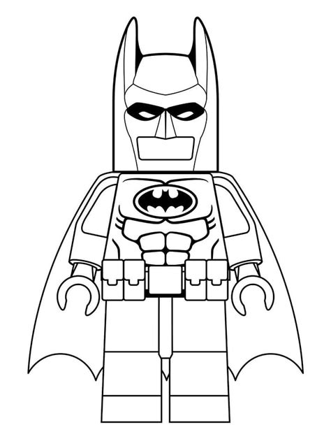 M Larbild Batman Lego Skiv Ut Gratis P Malarbilder Se