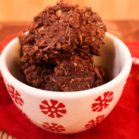 Reindeer Poop Cookies No Bake Christmas Cookies Cook With Kerry