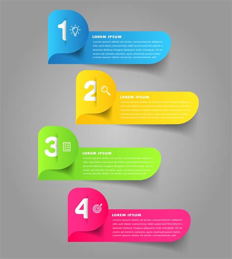 Modern Infographic Text Box Template Infographics Banner