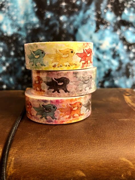 Carbuncle Parade Washi Tape — Carve the Moon