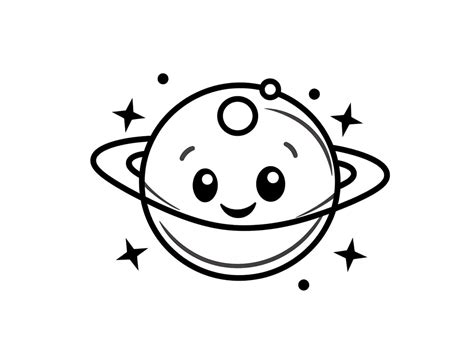 Beautiful Uranus Coloring Activity - Coloring Page
