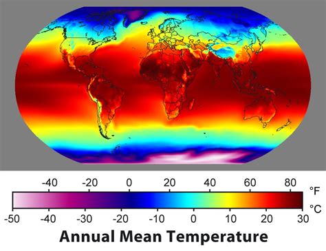 annual average temperatures   world rmapporn