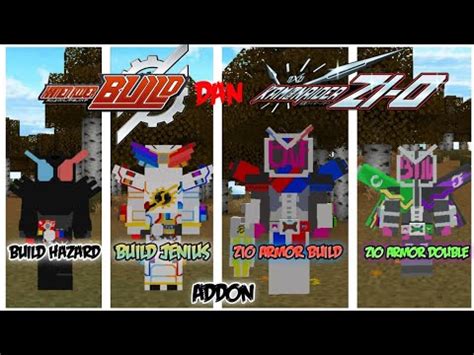 Addon Kamen Rider Build Dan Kamen Rider Zio YouTube