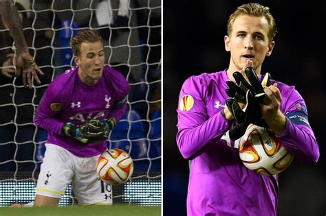 England record scorer Harry Kane once played as GOALKEEPER - and it ended just as badly as you'd ...