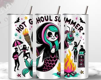 Hot Ghoul Summer PNG Funny Sassy Skeleton Sublimation Design Summer