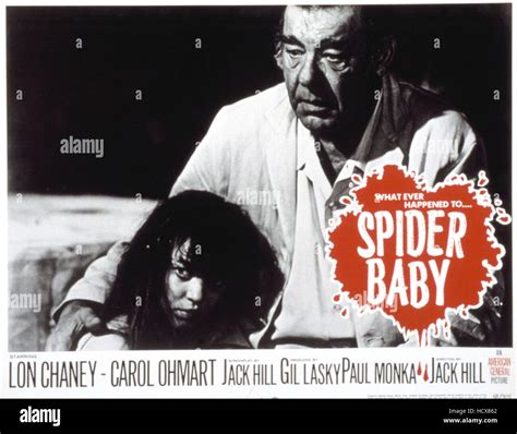 SPIDER BABY, Jill Banner, Lon Chaney Jr., 1964 Stock Photo - Alamy