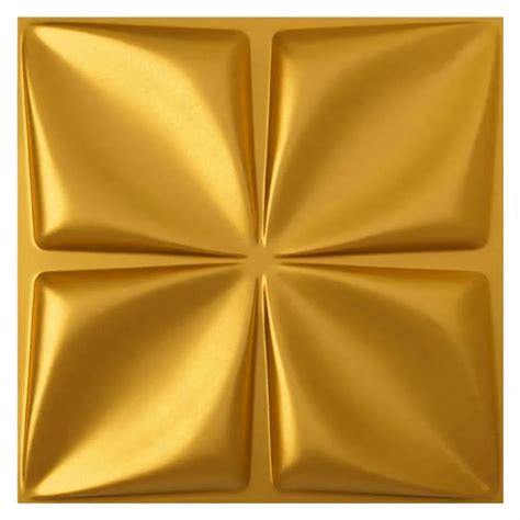 Golden 3D PVC Wall Panel At Rs 199 Piece 3 Dimensional Wall Panel In