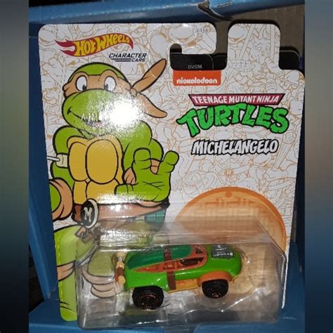 Hot Wheels Toys Hot Wheels Character Cars Nickelodeon Teenage Mutant Ninja Turtles