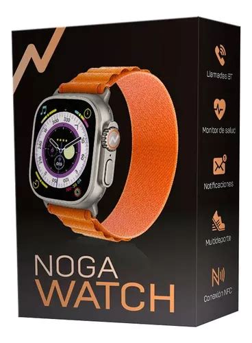 Smartwatch Noga Sw17 Color De La Caja Plateado Color De La Malla