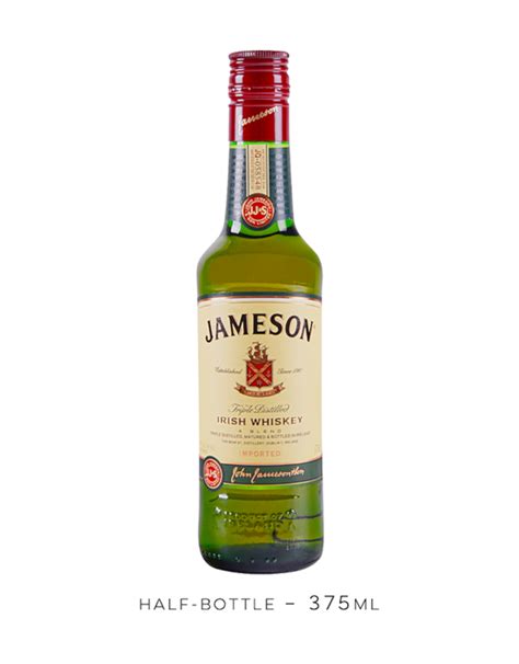 Jameson Irish Whiskey Half Bottle 375ml York Cellars