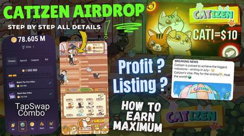 Catizen Airdrop Complete Details How To Earn Catizen Catizen