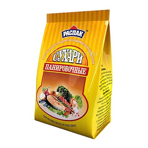 Сухари панировочные - калорийность, полезные свойства, польза и вред ...