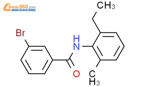 195390 18 2 3 bromo N 2 ethyl 6 methylphenyl benzamideCAS号 195390 18 2