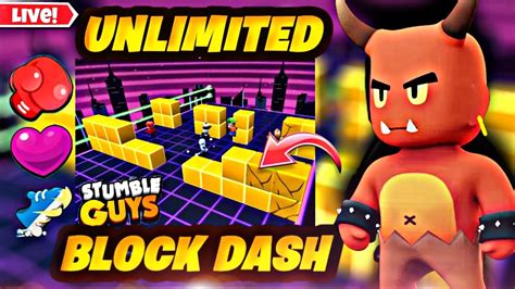 Ind Stumble Guys Live Stream Stumble Guys Unlimited Block Dash Live