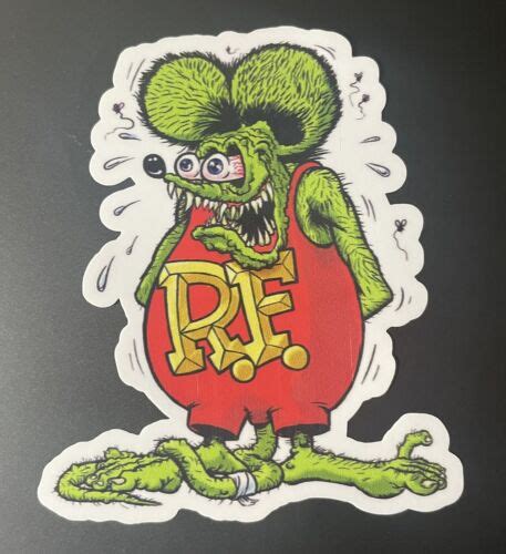 RAT ROD HOT ROD DECAL STICKER VINTAGE RACING RAT FINK ED ROTH TOOLS OIL Jalopy EBay