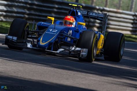 Felipe Nasr Sauber Monza 2015 F1 Racing Formula 1 Open Wheel