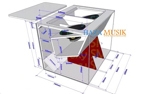 Ukuran Box Subwoofer Inch Untuk Lapangan Berbagai Ukuran Themelower