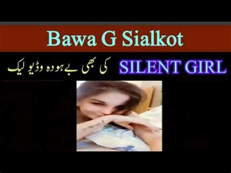 Silent Girl Leaked Sexy Video Bawa G Sialkot Tiktok Star Silent