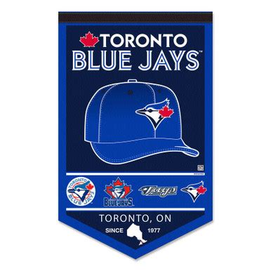 toronto blue jays history heritage logo banner state street products
