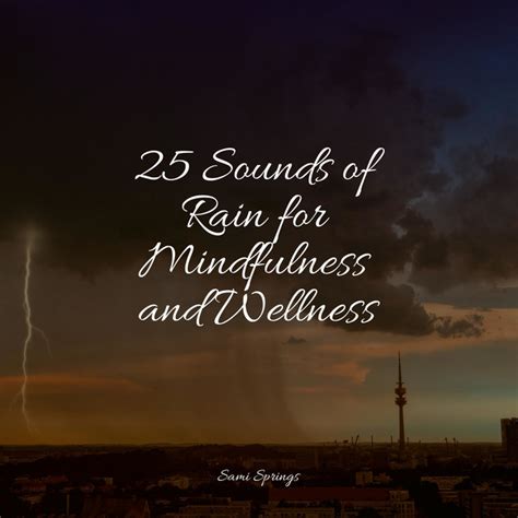 Sounds Of Rain For Mindfulness And Wellness Album By Thunder And