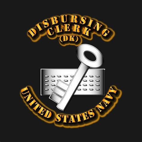 Navy Disbursing Clerk Logo Design