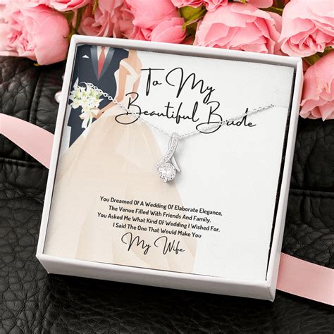 Groom to Bride Gift Wedding Day Gift for Bride From Groom | Etsy