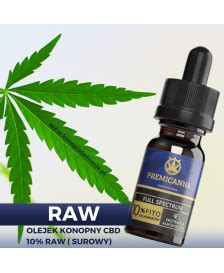 Olejek Konopny CBD 10 RAW 1000mg PREMICANNA Full Spectrum