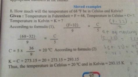 Fahrenheit To Kelvin Formula