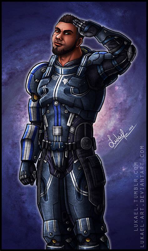 Mass Effect James Vega By Lukael Art On Deviantart