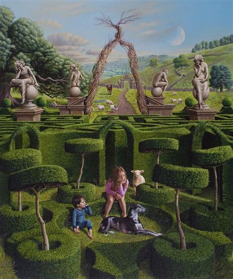 Miriam Escofets Esoteric Paintings Of Idyllic Worlds Hi Fructose