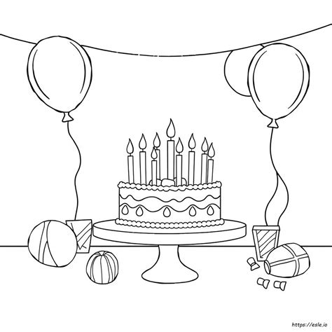 Printable Coloring Pages For Birthdays